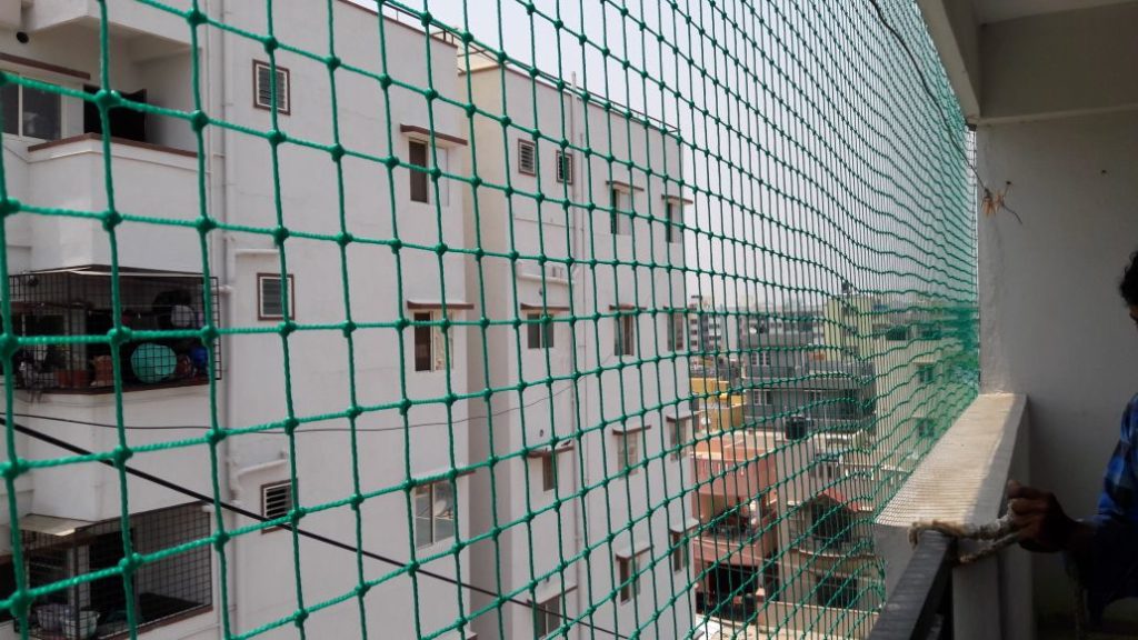 Bird Nets for Balconies in Pune | Call 9170350909 for Same Day Installation.